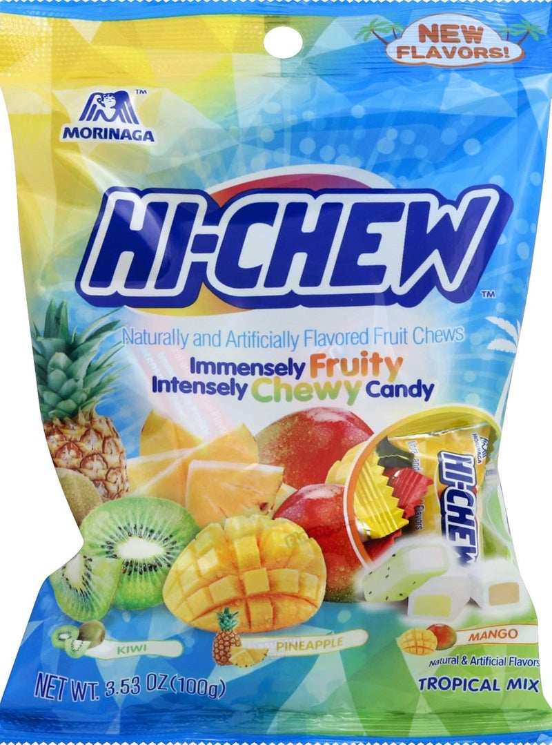 Hi-Chew Tropical Mix Fruit Chews - Image 1